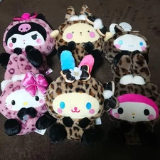 Sanrio Characters Gal Rabi Big Plush Set 6 Pompompurin Hello Kitty My Melody New