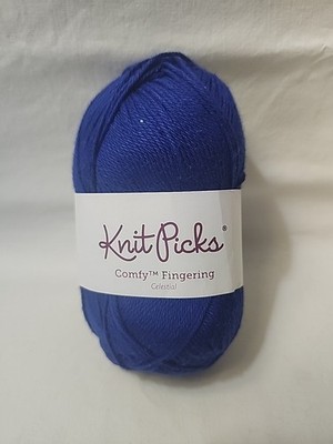 KNIT PICKS Comfy Fingering Pima Cotton Blend Yarn - 4922 Celestial, Lot 2677
