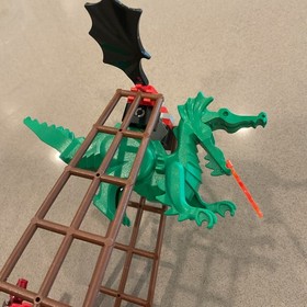 LEGO Castle: Witch's Windship (6037) 100% Complete Fright Knights Vintage