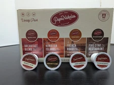 Papa Nicholas Coffee Keurig K Cup Pods Varity Pack 80 Ct Box B.B Date 1/6/27