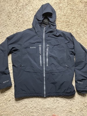SIMMS Bulkley Gore-Tex Fishing Jacket  waterproof insulated Goretex Primaloft- L
