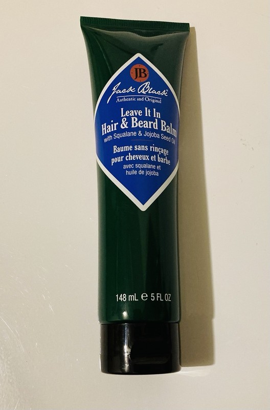 Two Items, Jack Black Leave It In Hair/ Beard Balm And Exfoliating Scalp/Shampoo