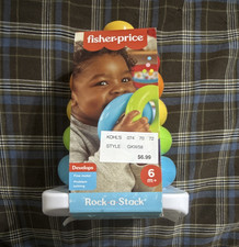 Fisher-Price Rock-a-Stack Ring Stacking Toy, 6 Months  GKW58 