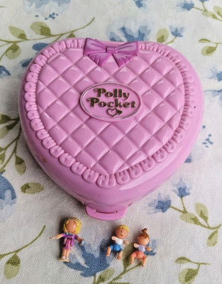Polly Pocket Bluebird 1994 Perfect Playroom Vintage, Gebraucht, Komplett