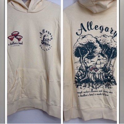 Allegory New Hooded Sweatshirt Size M Brother s Bond