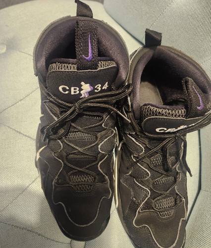 2015 Nike Air Max CB34( not box )Barkley Suns Black Purple 414243-002 - Size 12  - Picture 6 of 10