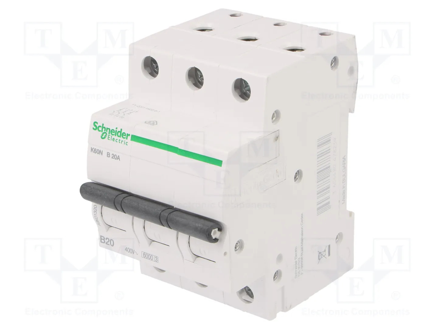 Schneider A9K01320 Acti9 K60N MCB 3P B 20A 6kA - Bild 5