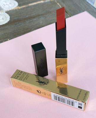 Yves Saint Laurent Rouge Pur Couture The Slim Matte Lipstick 28 Red 0.08 oz