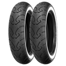 Mt90-16 Mt90-16 Shinko 250 Series Whitewall Motorcycle Tire Set