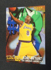 Kobe Bryant 1996-97 FLEER LUCKY 13 Card #13 LAKERS