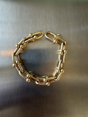 tiffany hardwear large link bracelet Extra Link 18k Gold | eBay