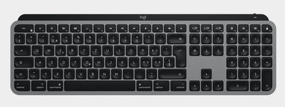 Logitech MX Keys kabellose Tastatur  BELEUCHTET - SCHWEIZERISCH for MAC #4