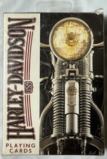 Vintage Harley Davidson Motorcycle Playing Cards Made In USA