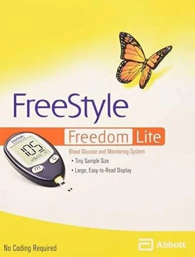 Sistema de monitoreo de glucosa en sangre Freestyle Freedom Lite - multicolor