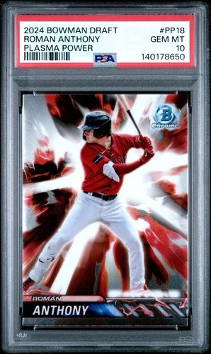 2024 Bowman Draft Roman Anthony Plasma Power #PP18 Gem Mt. 10 " The Roman Empire