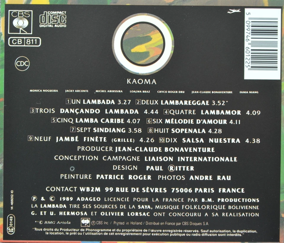 CD🔴 KAOMA - „WORLDBEAT“  NEU - Bild 2 von 2