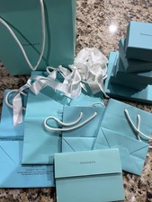 Tiffany  Co. Gift Packaging Set Boxes Bags  Diamond Ring Booklet