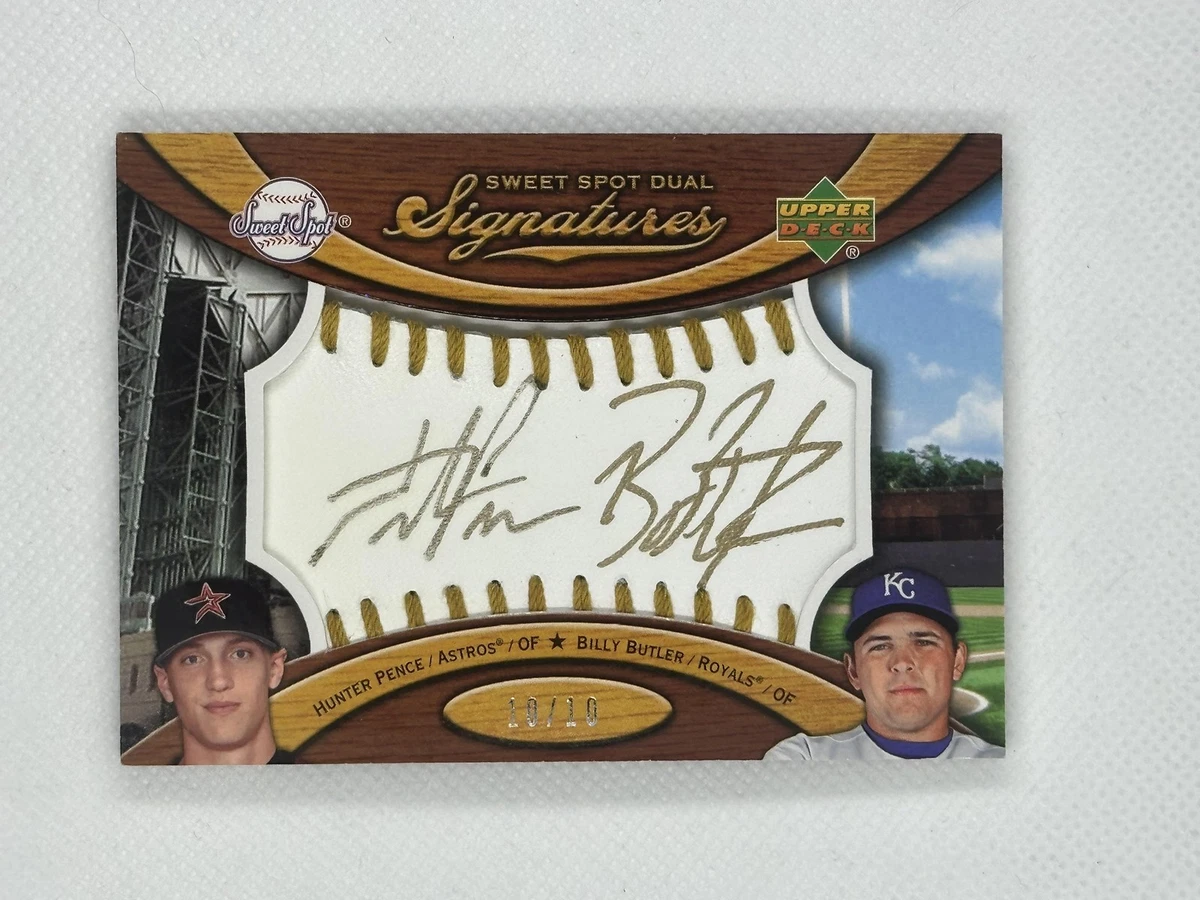Billy Butler Baseball Sports Trading Card Singles Autographed for 