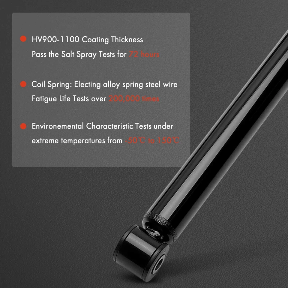 2Pcs Rear Shock Absorber w/ Top Mount for Mazda CX-3 2016 2017-2021 DH1G28910C - Image 4 of 4