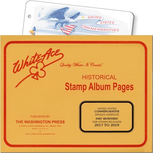 WHITE ACE ALBUM PAGES COMMEMORATIVE SINGLES