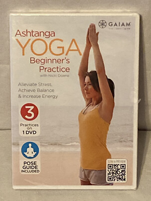 Yoga Journals Ashtanga Yoga - Beginners Practice (DVD, 2013) Factory Sealed NOS