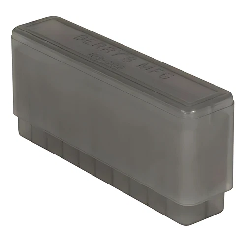 Berry's 09010 Ammo Box #109 20-Rd Smoke Plastic Case .243/.308 Cal Storage - Picture 1 of 1