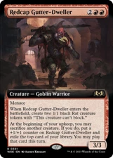 Redcap Gutter-Dweller EXTENDED, Wilds of Eldraine, MTG WOE NM/M