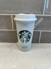 STARBUCKS Reusable Grande 16 OZ Plastic Coffe...