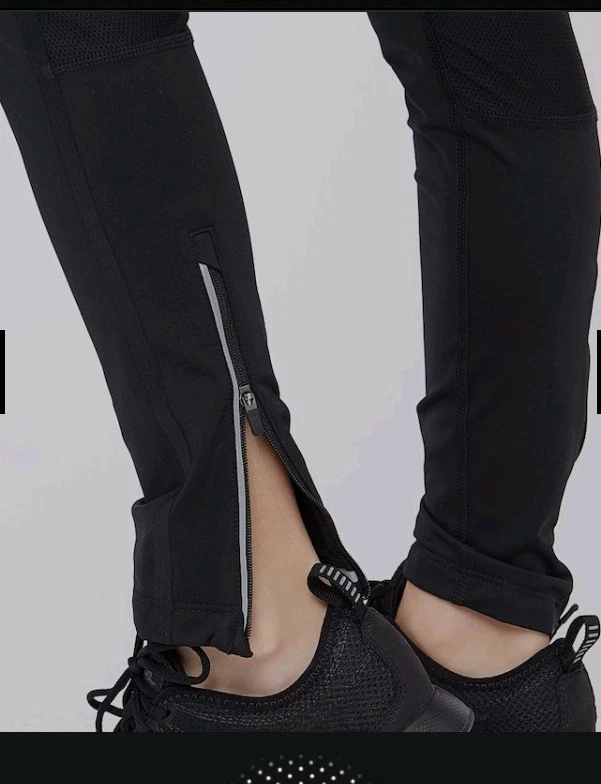 Nike Boys Girls Unisex Power Full length  Tights Black Football Sports 12 -13yrs - Image 4 of 4