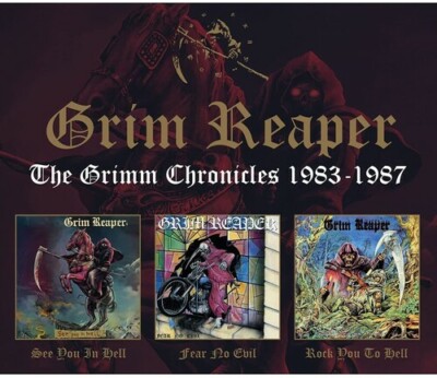 The Grimm Chronicles 1983-1987 by Grim Reaper (CD, 2021)