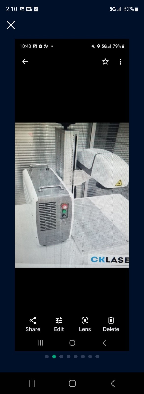 2D Fiber Laser Engraving Machine eBay