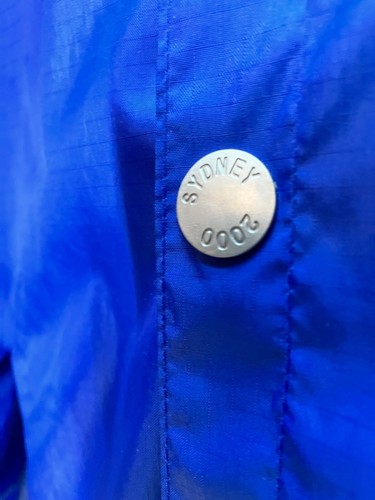 Bonds Size M Rain Coat Jacket Sydney 2000 Olympic Games Volunteer - Purple NEW - Picture 3 of 3