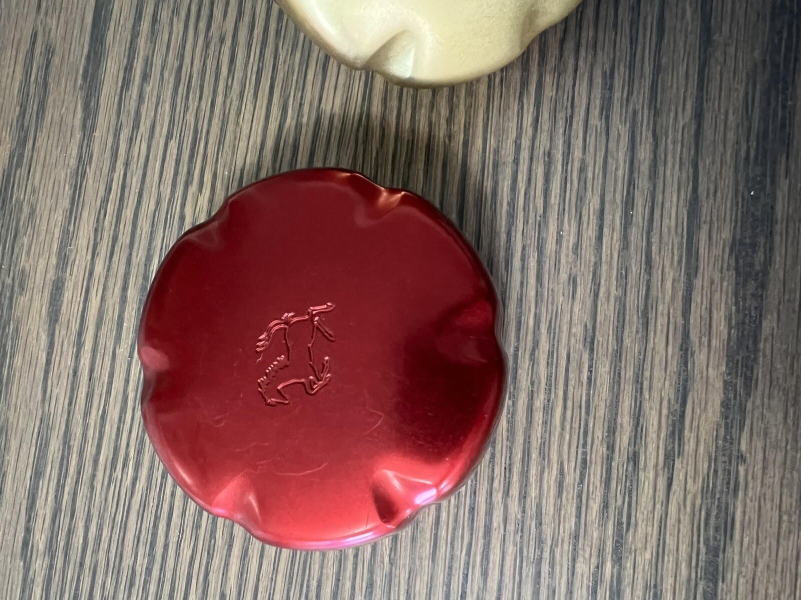 Ferrari Fuel Cap 2x Anodized/refurbished Good/Red