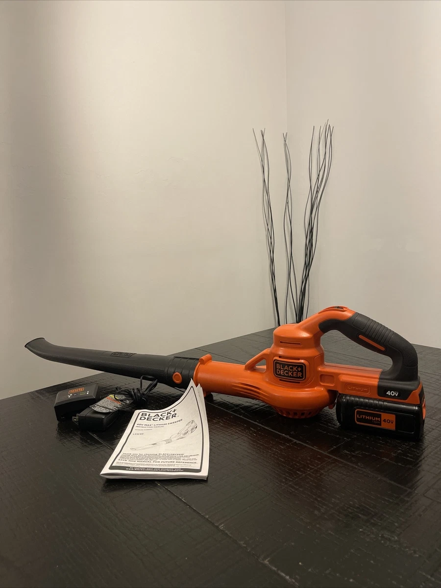 BLACK+DECKER 20V MAX Lithium Sweeper (LSW221): Product Review