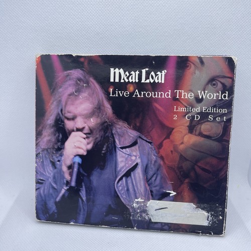 Live Around the World Meat Loaf (2 CD, 1996, Tommy Boy) 1st * Nice