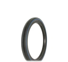ONE RALSON 20 X 2.125 BLACK BLUE LINE SLICK BICYCLE TIRE, S-2 RIM, SCHWINN STYLE