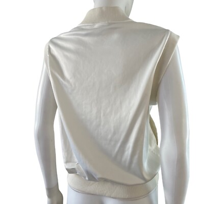 Rare 80s Vtg Adidas Trefoil Tracksuit Vest Sz M, Zip Up
