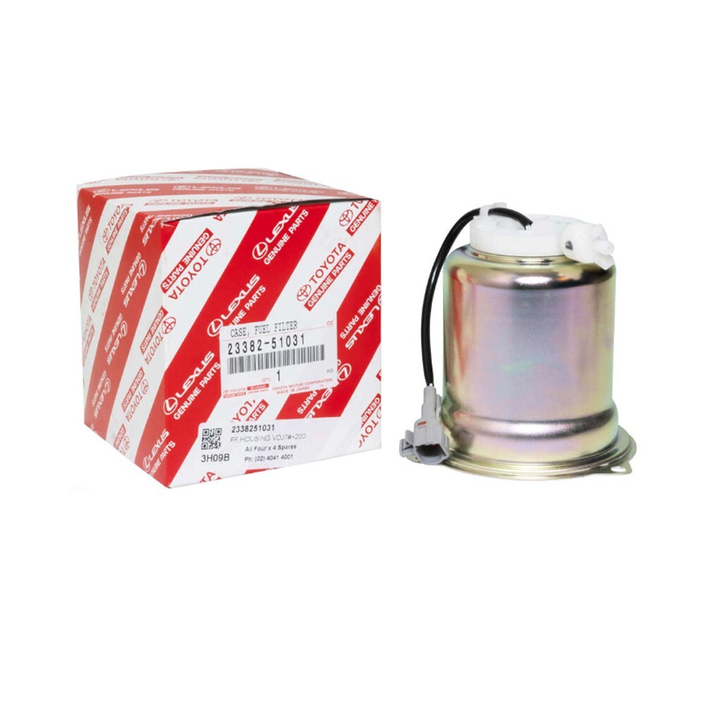 Genuine TOYOTA LandCruiser VDJ76 VDJ78 VDJ79 4.5L Fuel Filter Case