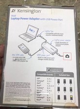 Kensington Notebook Ladegerät 90W Für Toshiba – Mit USB-Anschluss & Überlastschutz | Reise, Büro, Zuhause