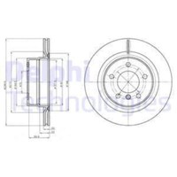Delphi 2X Bremsscheibe Hinten Ø300 Mm BelüFtet FüR BMW 1Er Cabriolet E88 118I