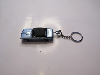 1968 Mercury Cougar Hardtop Diecast Modell Toy Car Schlüsselanhänger Silber