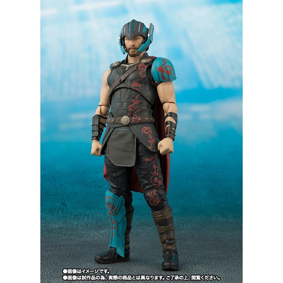 Figura de acción S.H.Figuarts MARVEL THOR RAGNAROK & THUNDER EFFECT SET casi como nueva Foto 4 de 4