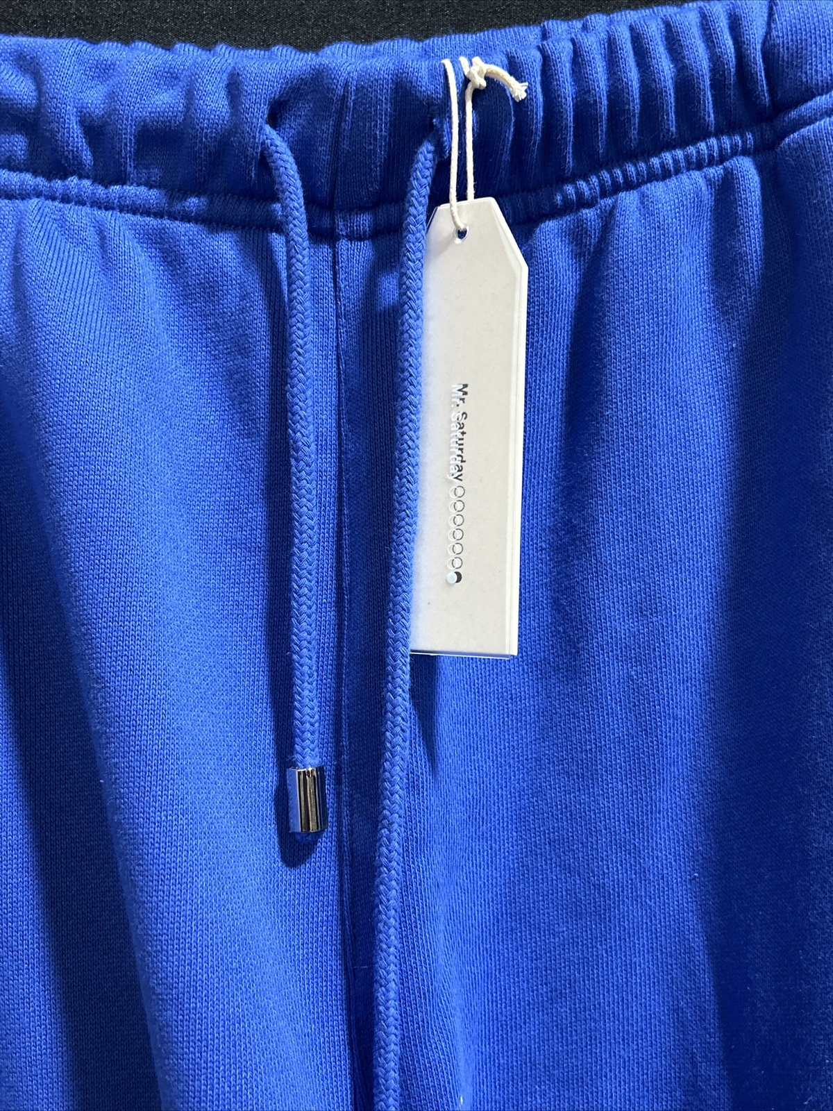 Mr. Saturday - Dada Check Blue Sweatpants - Size Extra Large