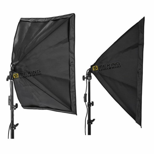 Photography Studio Softbox 50x70cm Continuous Lighting Soft Box W/ Light Stand - Picture 9 of 12