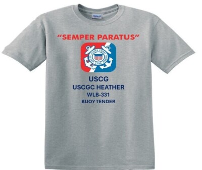 USCGC HEATHER  WLB-331* BUOY TENDER *SHIRTS.USCG OFFICIALLY LICENSED