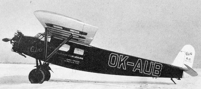 A-35 Aero Vodochody Airliner A35 Airplane Wood Model Replica Large Free Shipping
