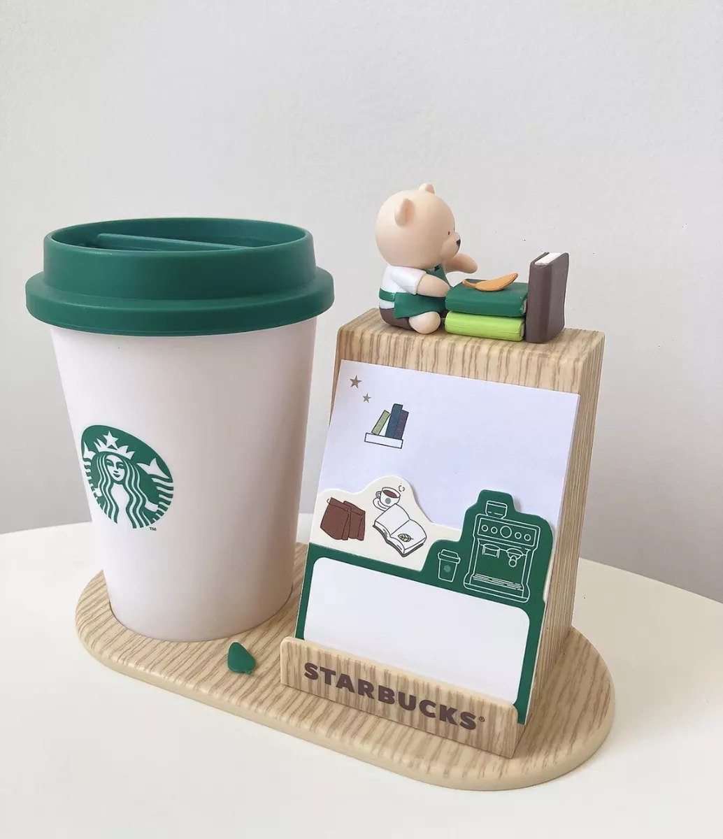 Starbucks 2023 China Back to School Pen Container Bear Display Toy