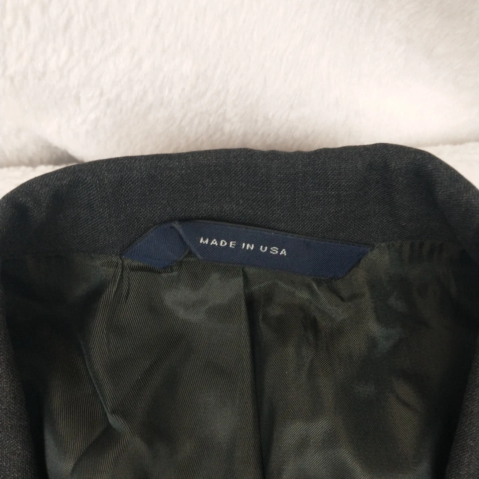 Blazer Brooks Brothers Para Hombres 38 R 2 Botones Brooksease Lana Abrigo Deportivo Traje Chaqueta Foto 3 de 4