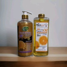 Veet Gold Kojic Vitamin C Shower Bath With Vitamin C Face Body Oil 1000ml