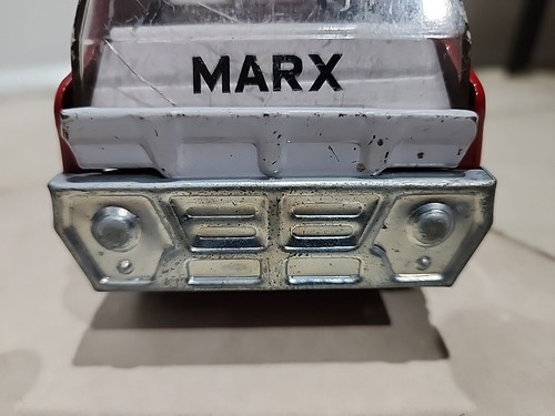 1968 Vintage Toy Marx Cement Mixer Truck Pressed Steel Louis Marx & Co - Picture 22 of 23